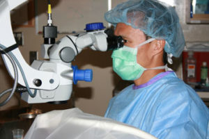 Laser Peripheral Iridotomy (LPI) Eye Surgery procedure 