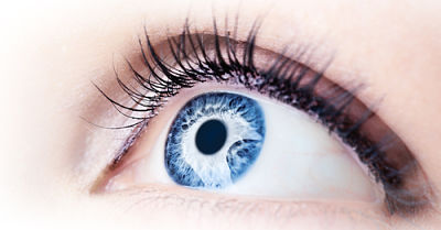Close-up of a blue eye